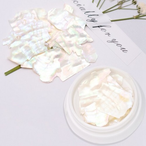 Glitter Crushed White